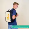 Giraffe - Dier - Kleurrijk Rugzak - Zwart middel -sfeer9_NL