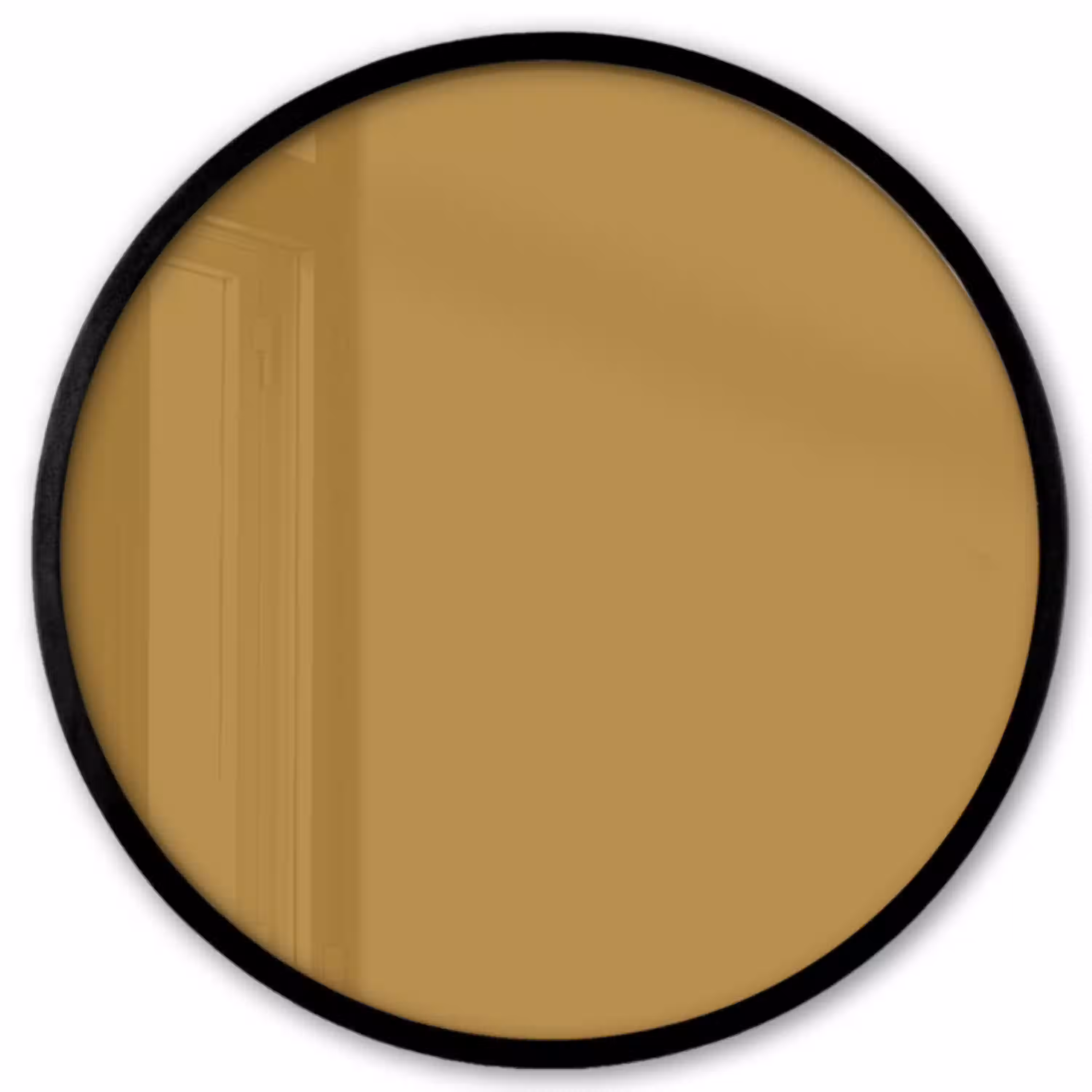 Rhythmic - Ochre - Geel Fotolijst rond zonder passe partout klein 856 -3d