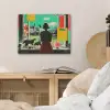 Vrouw - Keuken - Katten - Doorkijk PET vilt klein -sfeer3