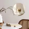Mok - Latte - Minimalistisch - Schaduw Wandcirkel plexiglas klein -sfeer4