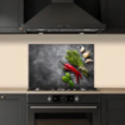 Contrast in Smaak en Textuur keuken achterwand spatscherm klein -sfeer1