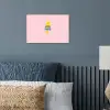 Grl pwr - Bliksem - Roze poster papier klein -sfeer2