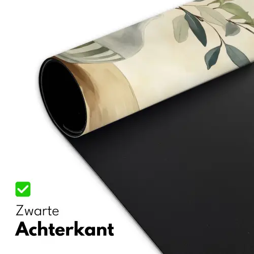 Vaas - Keramiek - Olijftakken Muismat XXL klein -sfeer2