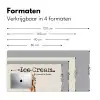Ice cream - Softijs - Kleurrijk - Kers Muismat XXL klein -sfeer5