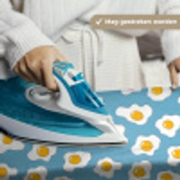 Eieren - Dooiers - Blauw Wandkleed katoen klein 269 -sfeer9