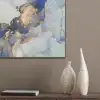 Marmer - Blauw - Goud PET vilt klein -sfeer6_closeup