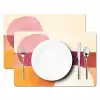 Vormen - Abstract - Kleurrijk Placemat vinyl groot -zzsfeer2_Kitchenyeah-website
