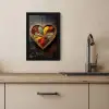 Houten - Hart - Kleurrijke - Specerijen KitchenYeah - Keuken - Fotolijst klein -sfeer2