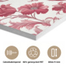 Barok - Patroon - Rood PET vilt klein 837 -closeup_NL