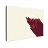 you go girl - 3D - Rood Tuinposter op houten frame 2 cm dik klein -3d