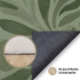Sereen - Bladeren - Groen Vloerkleed Rechthoek klein 1091 -uniquesellingpoint_antislip_DE_DE
