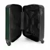Lederen look mos groen NBS - Handbagage koffer - Kinderen Unisex middel -binnenkant