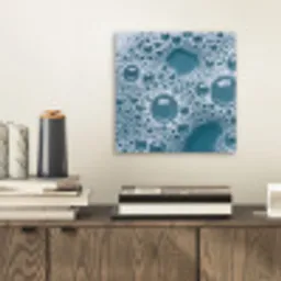 Schuim - Water - Textuur aluminium wit klein -sfeer1