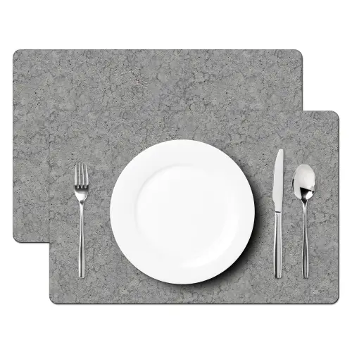 Beton - Muur - Patronen - Industrieel Placemat vinyl groot 368 -zzsfeer2_Kitchenyeah-website