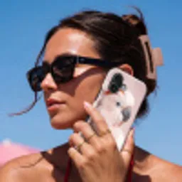 Kaketoe - Portret - Roze Toughcase MagSafe Apple iPhone 17 klein -Sfeer2V