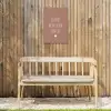 Jij bent mijn liever dan lief - Spreuken - Quotes Tuinposter op houten frame 2 cm dik klein -sfeer4