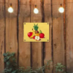 Fruit - Illustratie - Kleurrijk tuinposter los doek klein -sfeer1