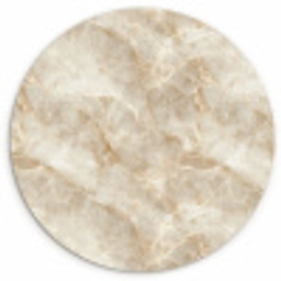Lichtbeige - Onyx - Subtiel Wandcirkel kunststof plaat 5mm dik klein 188 -3d