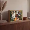 Kunst - Oude meesters - Boeket bloemen in een urn Light Box met batterij (Wandlamp) middel -sfeer2