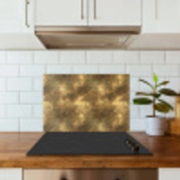 Antiek - Metaallook - Goud keuken achterwand spatscherm klein 900 -sfeer2