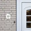 Wit - Kader - Regulier Naambord Huisje klein -sfeer1