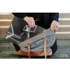 Basketbal - Basketbalveld - Lichtlijnen laptophoes neopreen klein -tas
