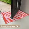 Zebraprint - Roze - Rood - Dierenprint Deurmat klein -USP_DE