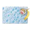 Schuim - Bubbels - Blauw Placemat vinyl groot -zzzproduct_Kitchenyeah-website