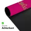 Toedeloe - Groen - Roze Muismat XXL klein -sfeer2