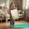 Roze octopus met een lach Kinderkoffer - Roze klein -sfeer2_NL