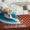 Tequila texted you - Glas - Vierkanten - Oranje Wandkleed katoen klein -sfeer9