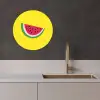 Fruit - Watermeloen - Geel KitchenYeah - Keuken - Wandcirkel Forex klein -sfeer1
