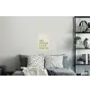 Quote - Appel - Illustratie Muursticker klein -slaapkamer