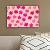 Bloemen - Patroon - Roze canvas 2cm klein -sfeer3