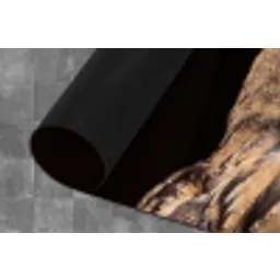 Oehoe - Uil - Portret - Bruin Keukenloper - keukenmat middel -closeup