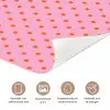 Yes fun - Groen - Roze - Stippen deurposter klein -closeup_NL