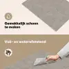 Patroon - Beton - Grijs Inductie beschemer met haakjes klein 777 -ky-schoon-nl
