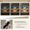 Superhelden - Kinderen - Jongens Light Box met batterij (Wandlamp kind) middel -USP_dimbaarNL