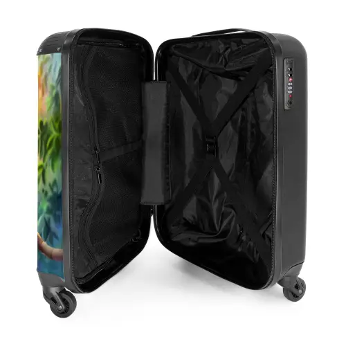 Paco papegaai NBS - Handbagage koffer - Kinderen Unisex middel -binnenkant