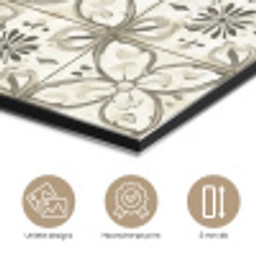Antiek - Tegel - Beige aluminium wit klein 46 -closeup_NL