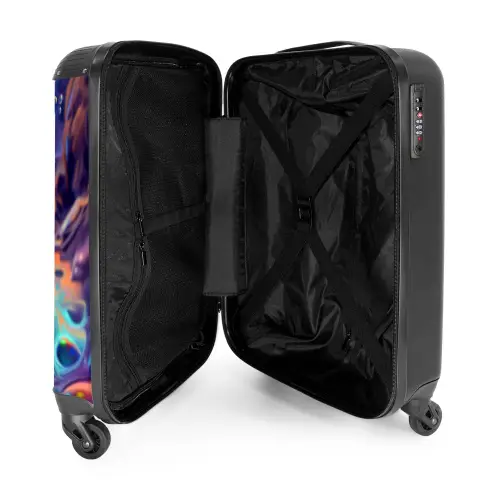 Sierlijke saffierdraak NBS - Handbagage koffer - Unisex middel -binnenkant