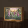 Vingerhoedskruid - Bloemen - Tuin Light Box met kabel (Tafellamp) klein -z3d_website