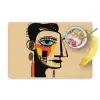 Geometrisch - Felle kleuren - Kubistische stijl Placemat vinyl groot -zzzproduct_Kitchenyeah-website
