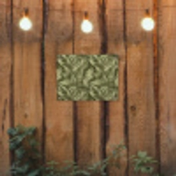 Bladeren - Modern - Groen tuinposter los doek klein 239 -sfeer1