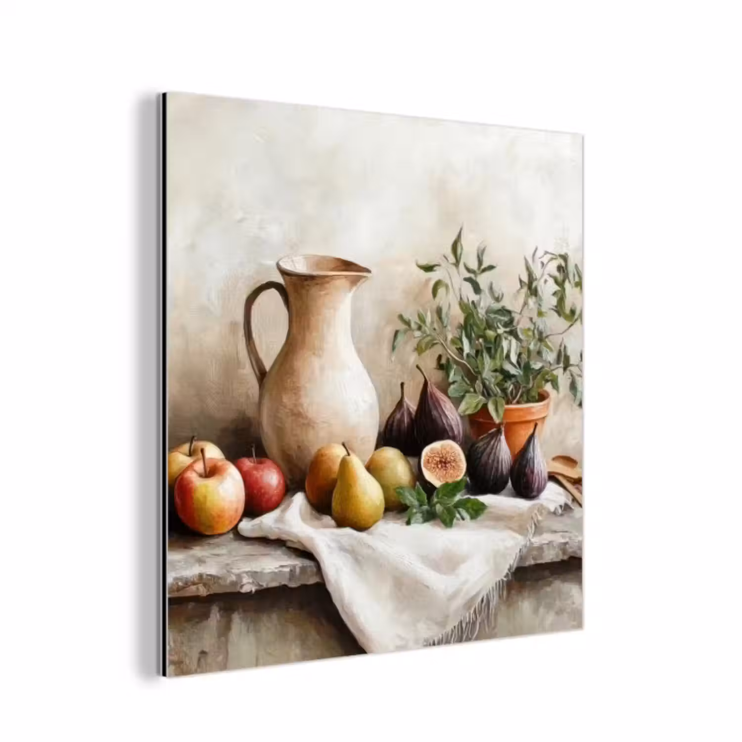 Aluminium schilderij - Fruit - Kruiden - Landelijk