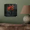 Boeket - Tulpen - Vaas - Rood plexiglas 5mm klein -sfeer3