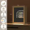 Sardines - Tekst - Vis - Blik Light Box met kabel (Tafellamp) klein -USP_NL