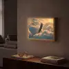 Adelaar - Wolken - Zon Light Box met batterij (Wandlamp) middel -sfeer1