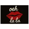 Lip - Rood - Quote poster papier klein -3d