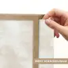 Subtiel - Structuur - Beige Light Box met batterij (Wandlamp) middel 907 -USP_websiteprintNL
